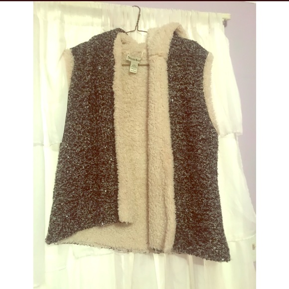 Seventh Avenue furry vest - Picture 1 of 2